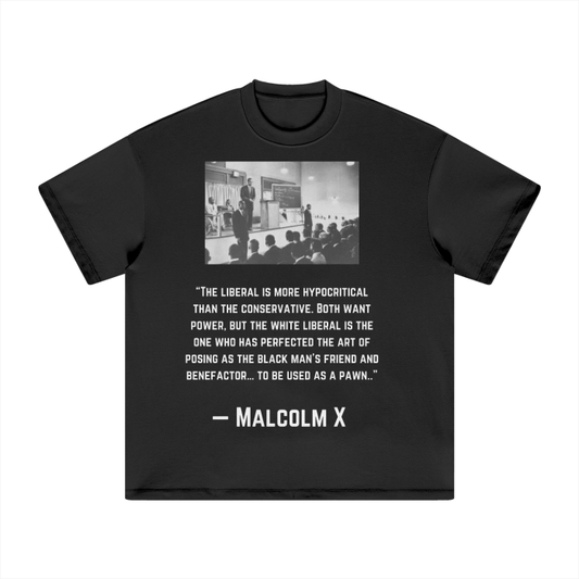 MALCOLM X “White Liberals” T-Shirt